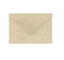 C6-os színes boríték újrahasznosított papírból - krémszínű