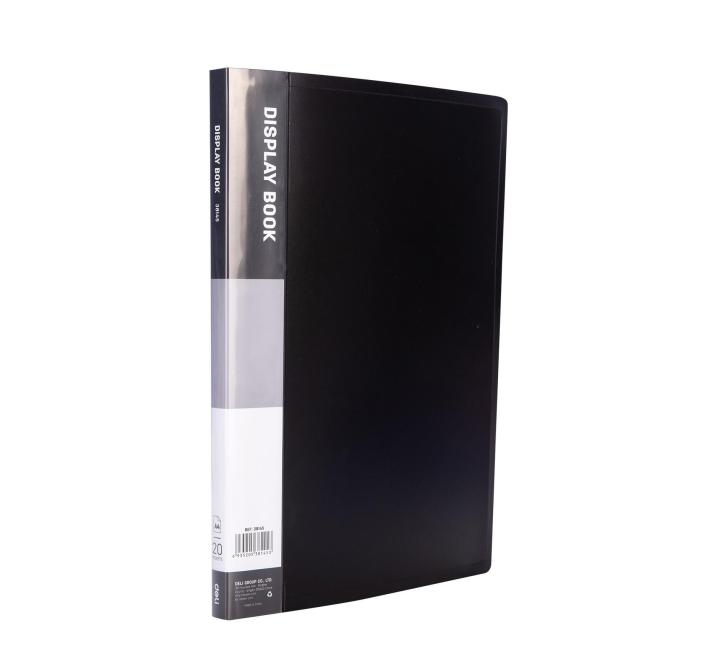 Bemutató mappa 20 lap Deli fekete