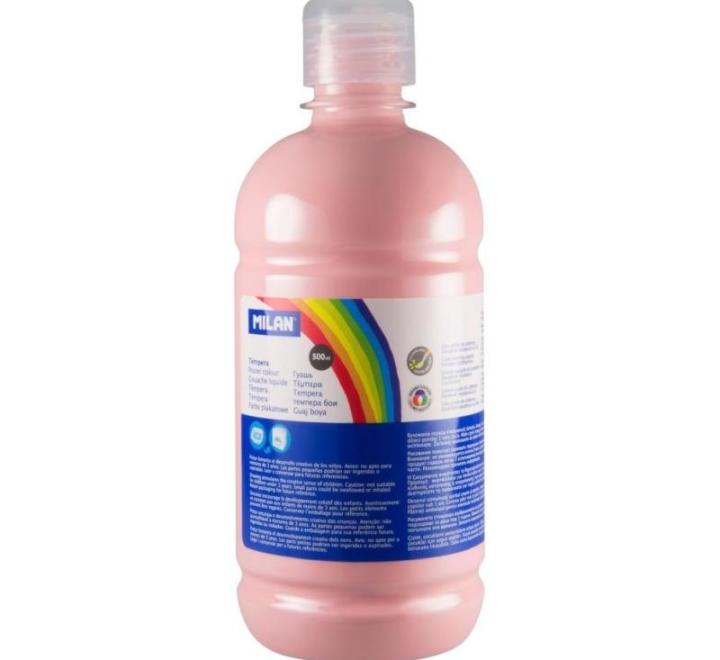 Tempera 500ml Milan világosrózsaszin