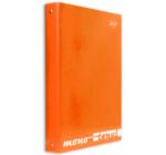 Gyűrűskönyv A4 4 gyűrűs Daco narancssárga