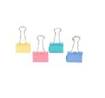 Deli  fém gemkapocs – 32 mm, vegyes színek, 24 db (PVC doboz)