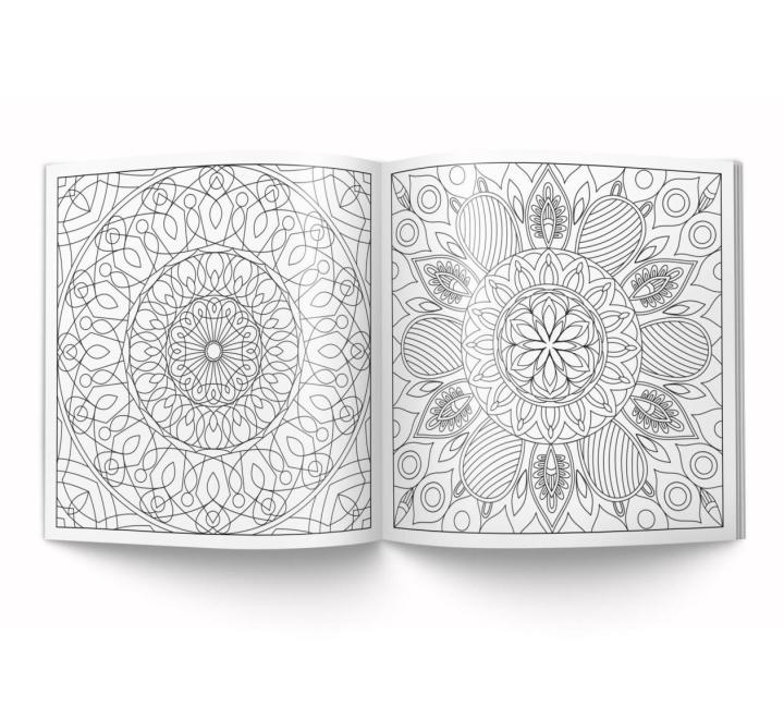 Carte colorat Mandala Daco