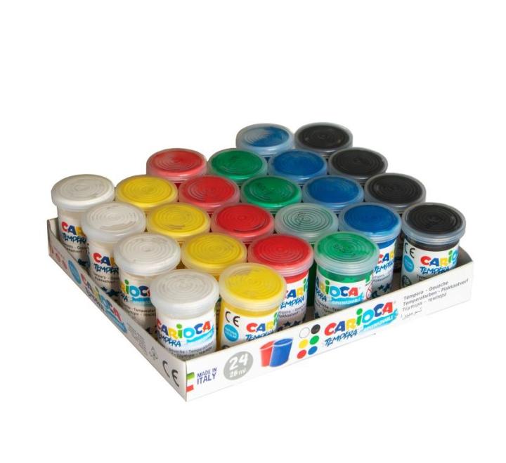 Tempera 25ml Carioca különböző színek