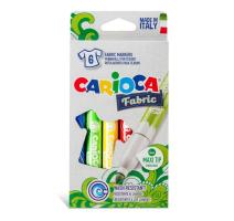 Carioca pentru textil Carioca 6/set
