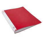 Bemutató mappa 60 fólia piros Noki