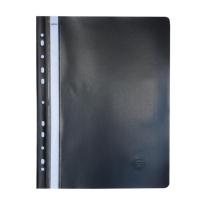 Műanyag sínes doszár, multiperforat Noki fekete