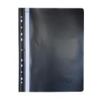 Műanyag sínes doszár, multiperforat Noki fekete