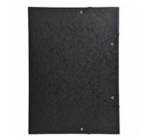 Karton mappa,írattartó 400g Fornax fekete