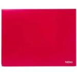 Műanyag mappa gumival  Noki piros