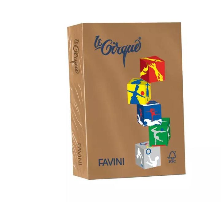 Színes papír A4 80g intenzív világos barna