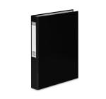 Gyűrűskönyv 4 gyűrűs VauPe 40mm fekete