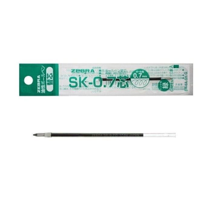 Golyóstoll betét Zebra 0,7mm zöld