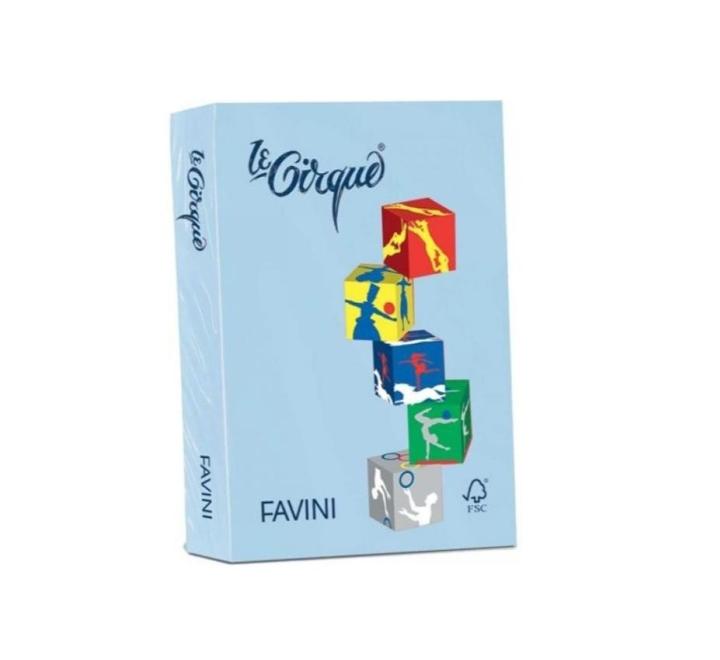 Színes karton A4 160g/mp intenzív világoskék