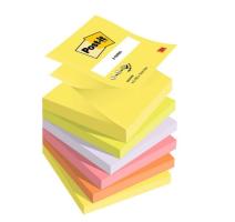 Notes adeziv Post-it® „Z” Neon unicolor 76x76mm