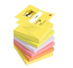 Öntapadós jegyzettömb Neon egyszínű 76x76mm
