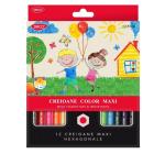 Színesceruza 12 szín Maxi hatszögű Daco