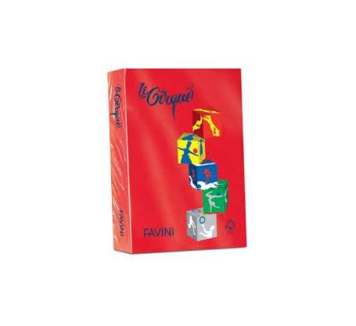 Színes papír A4 80g piros