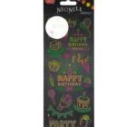 Matricák-AB053 szülinap, neon