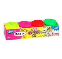 Gyurma 4 szín neon Play dough