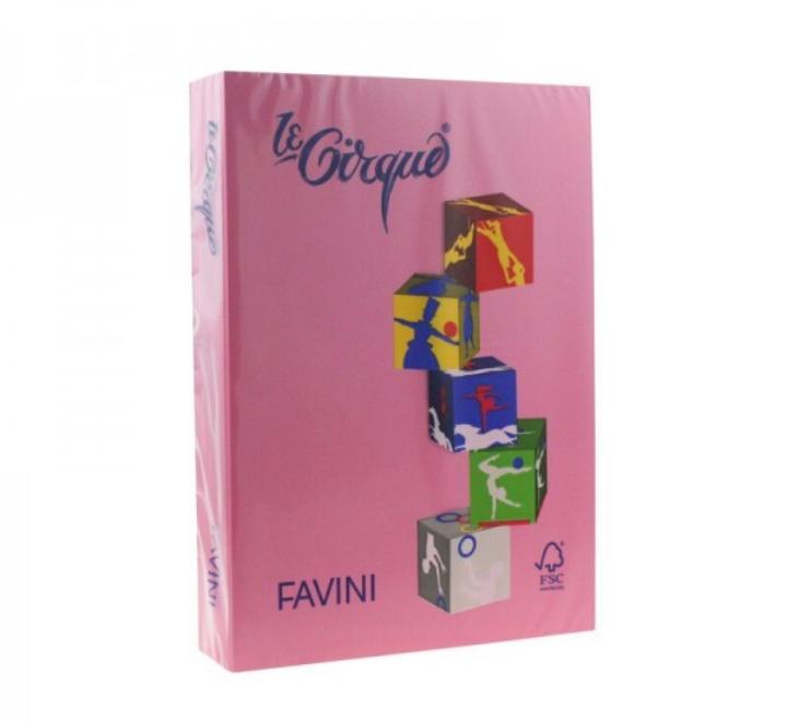 Színes karton 160g/mp rózsaszín A4 Favini