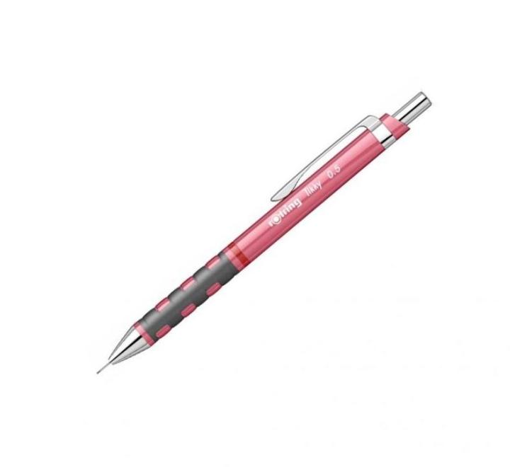 Töltött ceruza Tikky 3 Rotring 0.5mm Roz Sidefat