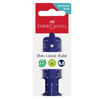 Rigla 15cm Dots Faber-Castell
