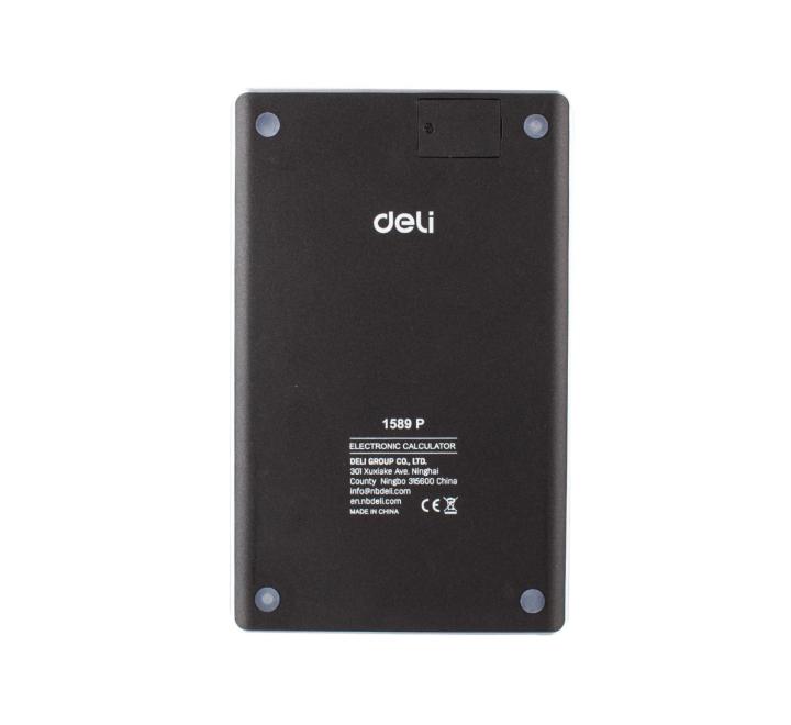 Számológép 12dig  fekete Deli