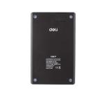 Számológép 12dig  fekete Deli