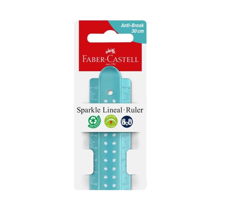 Vonalzó 30cm Sparkle Faber-Castell