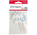 Kézműves kiegészítők-Sütibe szurható unikornis