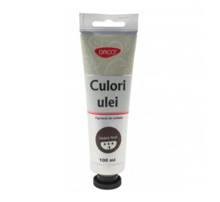 Olajfestékek 100 ml égetett umbra Daco