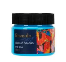 Akril festék 100ml Deli Finenolo kék