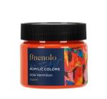 Akril festék 100ml Deli Finenolo cinóber piros