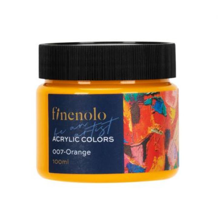 Akril festék 100ml Deli Finenolo narancssárga