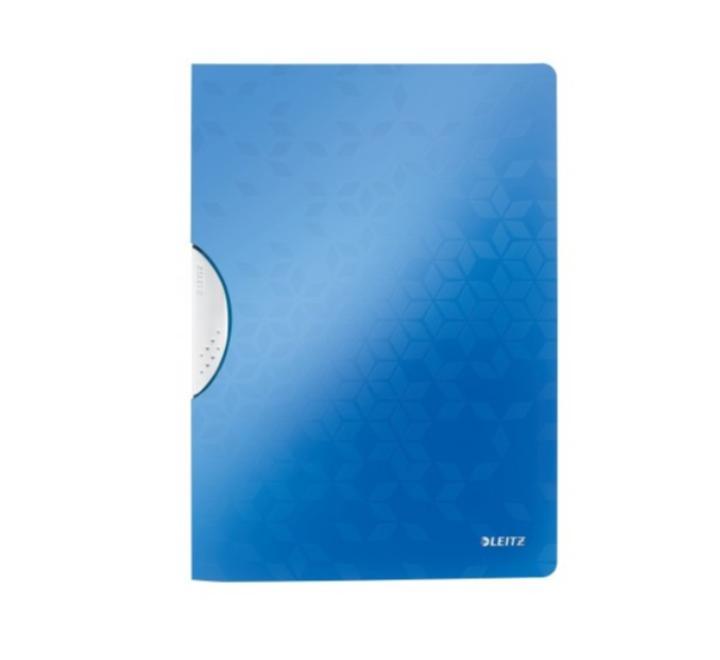 Polipropilén mappa,csiptethető,kék