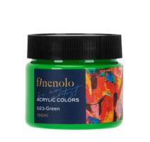 Culori acrilice 100ml Deli Finenolo verde