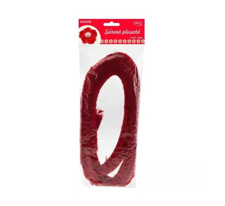 Zsenília drót piros Daco