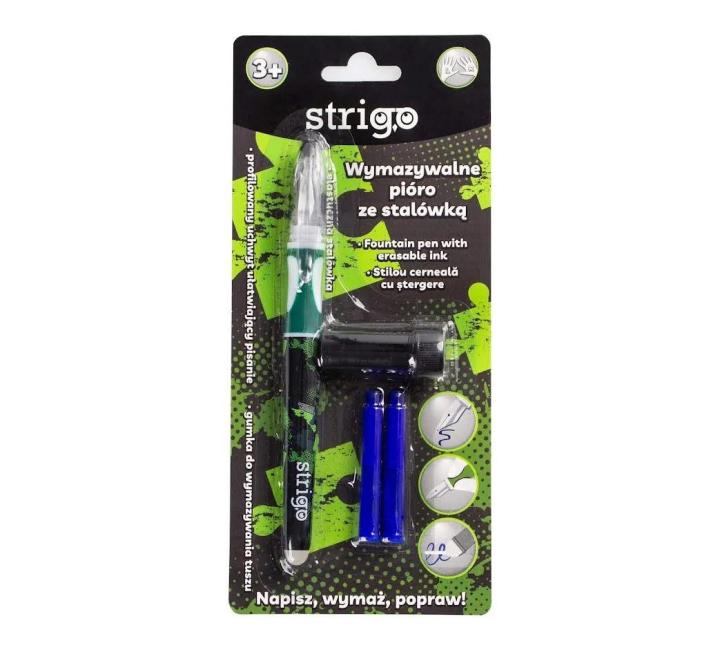 Töltőtoll készlet Strigo zöld