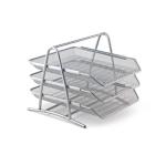 Irattálca 3 részes Mesh ezüst
