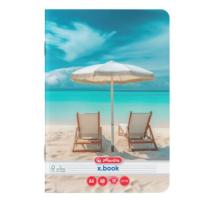 Füzet A4 60 lapos vonalas Summer Herlitz