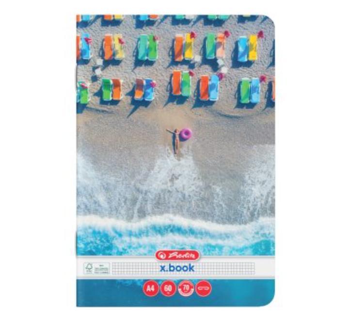 Füzet A4 60 lap kockás Summer