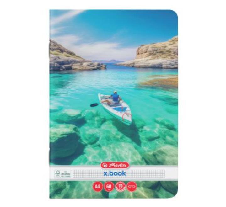 Füzet A4 60 lap kockás Summer