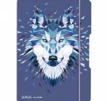 Füzet A5 vonalas 40 lap my.book flex Wild Animals Wolf