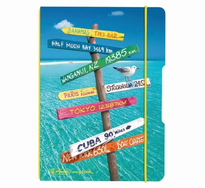 Füzet A6 kockás 40 lap my.book flex Travel