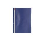 Műanyag sínes mappa Noki sötét kék