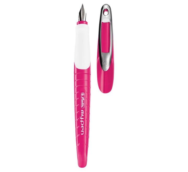 Töltőtoll Herlitz my.pen rozsaszin/fehér