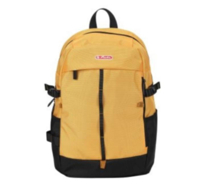 Hátizsák Modern fit méret 31x16x44 cm, sárga színű