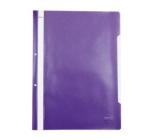 Műanyag sínes mappa Noki sötét lila