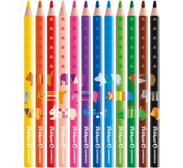 Színes ceruzák 12 szín Pelikan