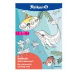 Kreatív foglalkoztató füzet kivágásokkal, Blue Sea motívum, A4 32 lapos